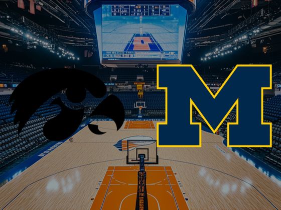 Iowa Hawkeyes at Michigan Wolverines Basketball